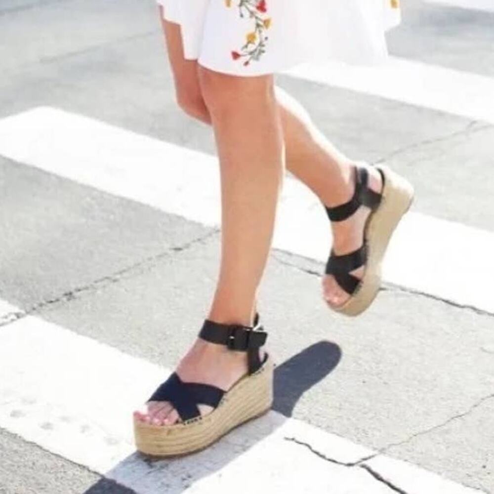 MARC FISHER Strapy Randall Espadrille Sandal